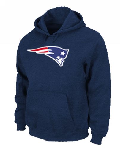 NFL Men's Nike New England Patriots Logo Pullover Hoodie - Navy